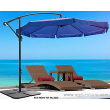 New Blue 3m Outdoor Umbrella Metall Cantilever Deck Patio W